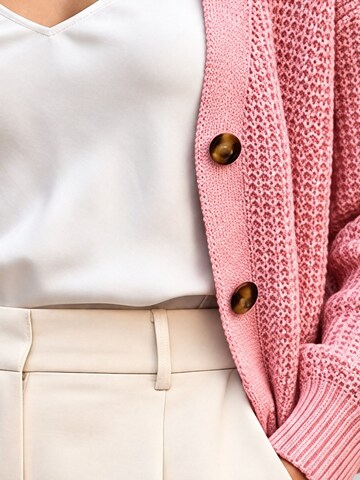 RYVAN Knit cardigan 'Strickjacken' in Pink
