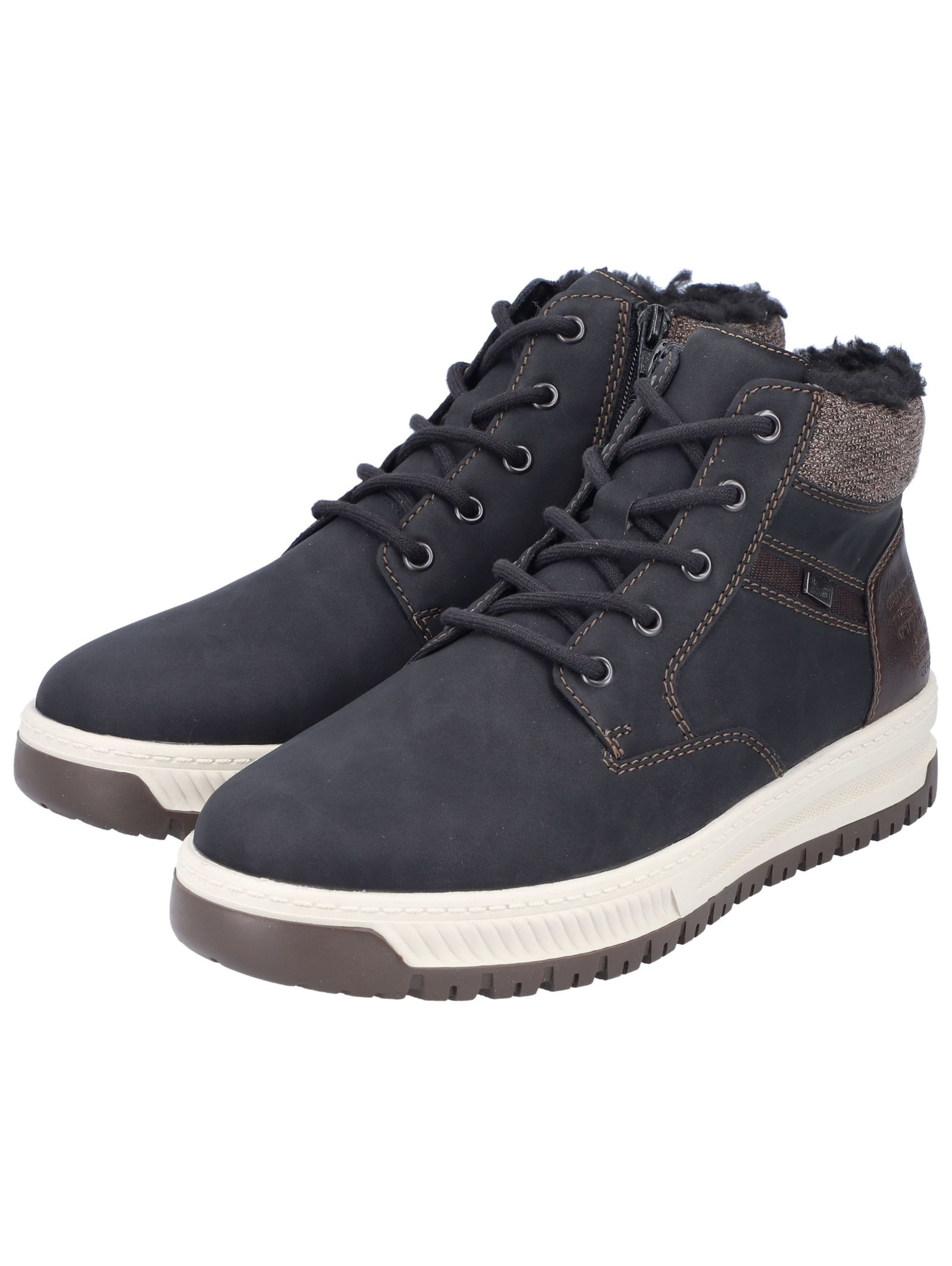 Rieker Nöörsaapad '38542', värv must