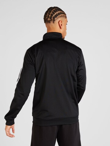 ADIDAS SPORTSWEAR - Sudadera con cremallera deportiva en negro