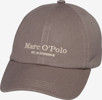 Marc O'Polo Cap in Braun: Vorderseite