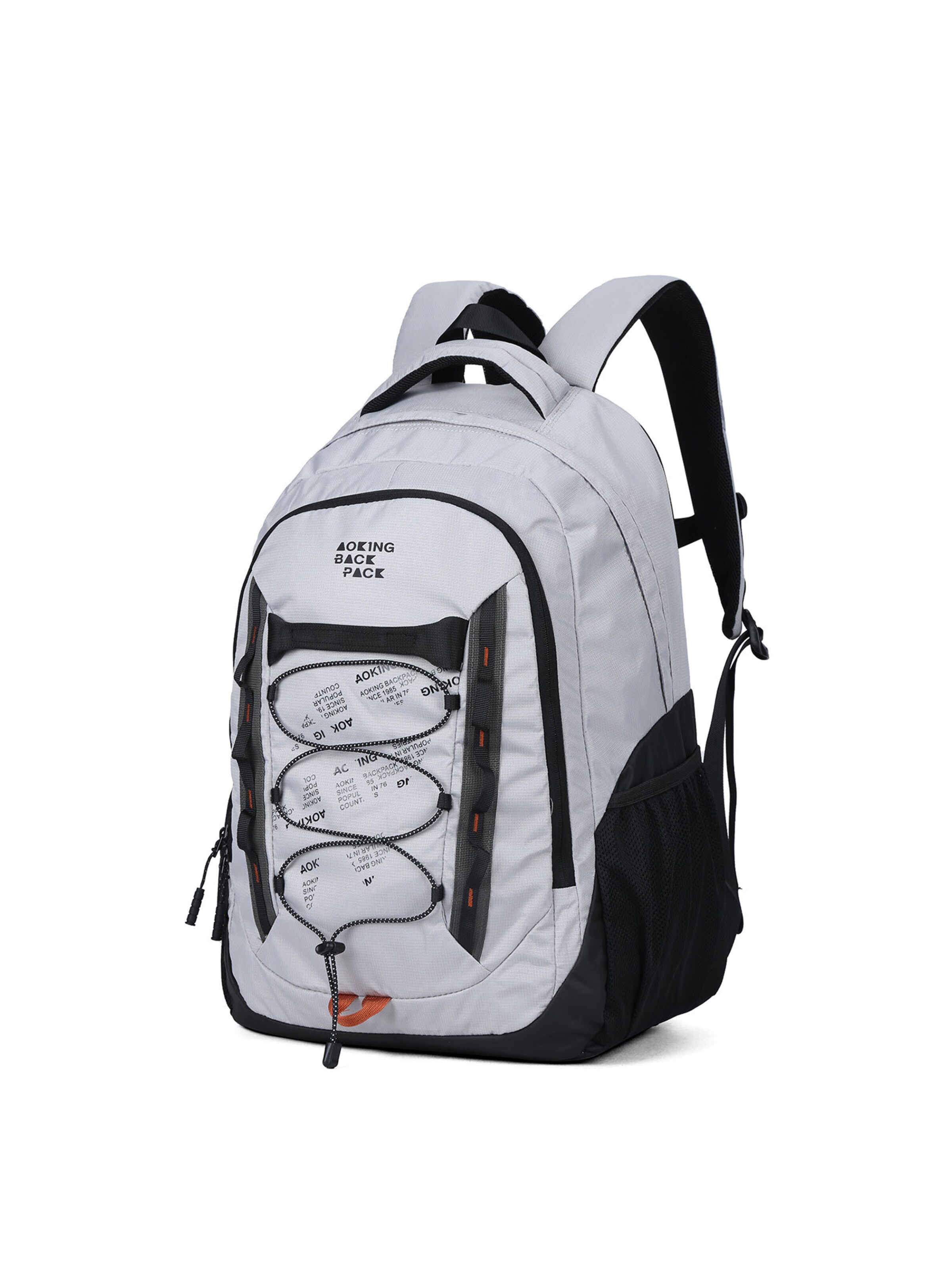 Aoking Rucksack in Grau: Vorderseite