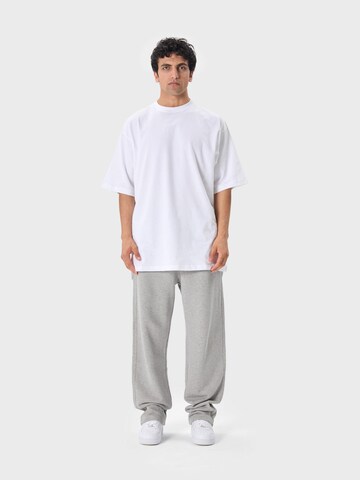 Ossy Homer Loose fit Workout Pants '450 GSM Heavy Cotton' in Grey