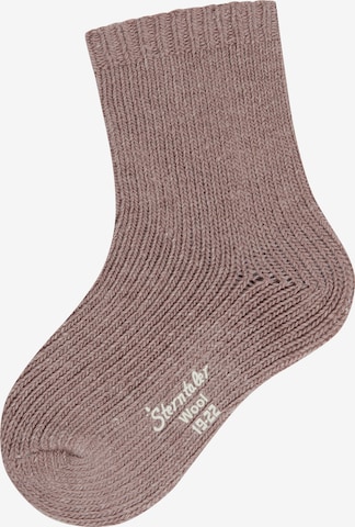 STERNTALER Socks in Grey: front