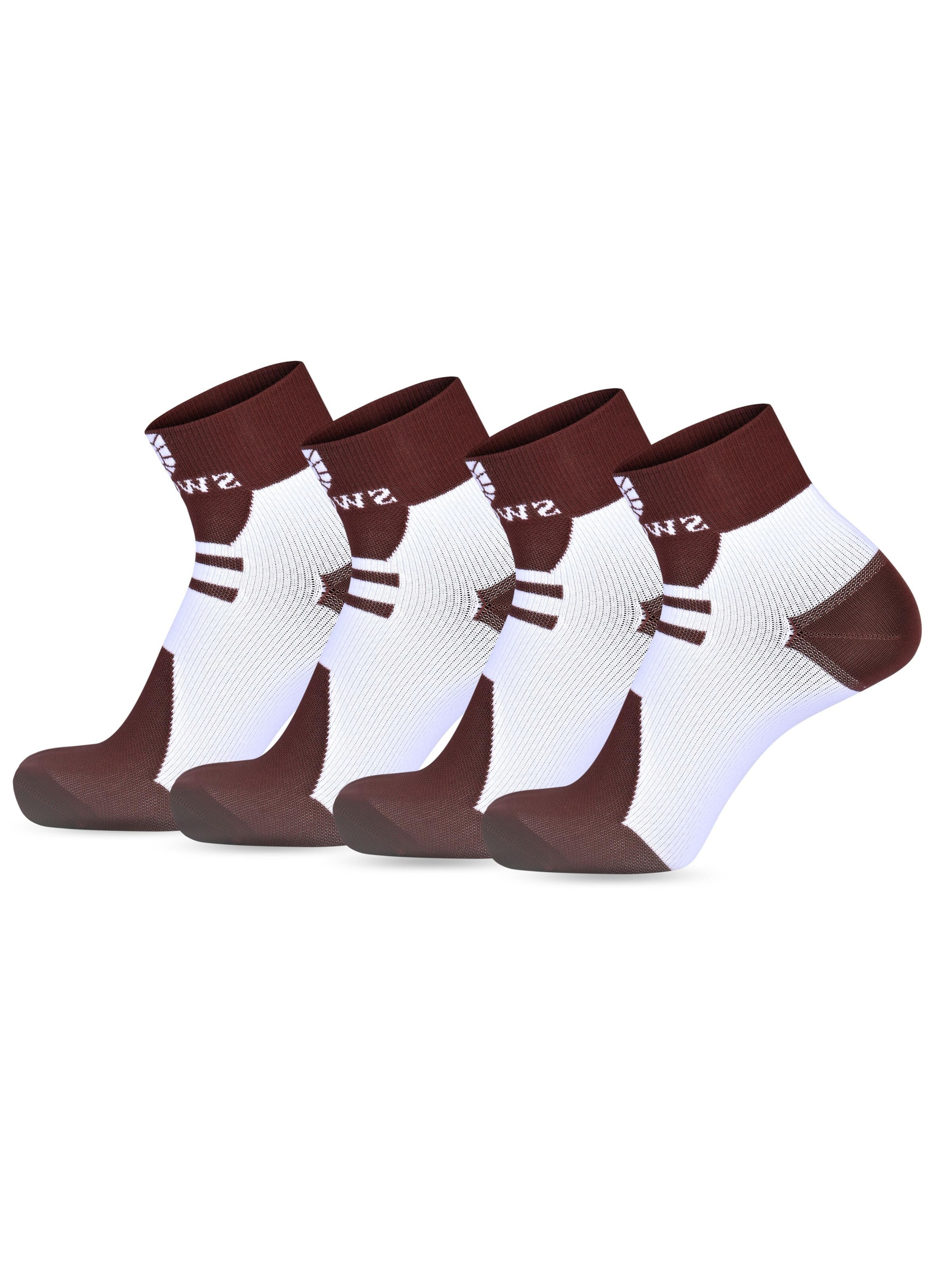SWORTS Athletic Socks 'ACTIVE' in Red: front