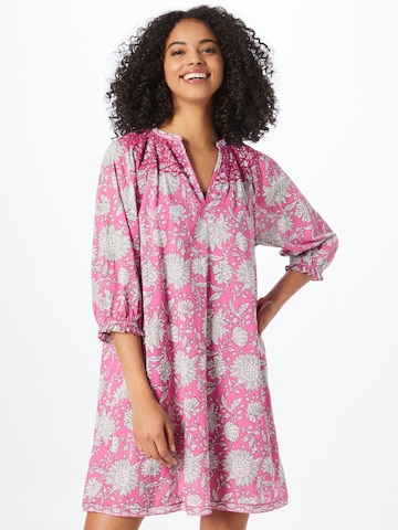 Robe-chemise Maison 123 en rose : devant