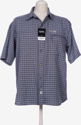 SALEWA Button Up Shirt in M in Blue: front