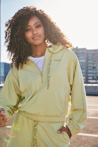 Sweat-shirt FCUK en vert