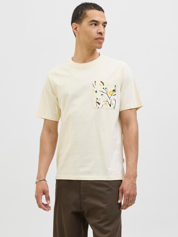 JACK & JONES T-Shirt in Weiß: Vorderseite