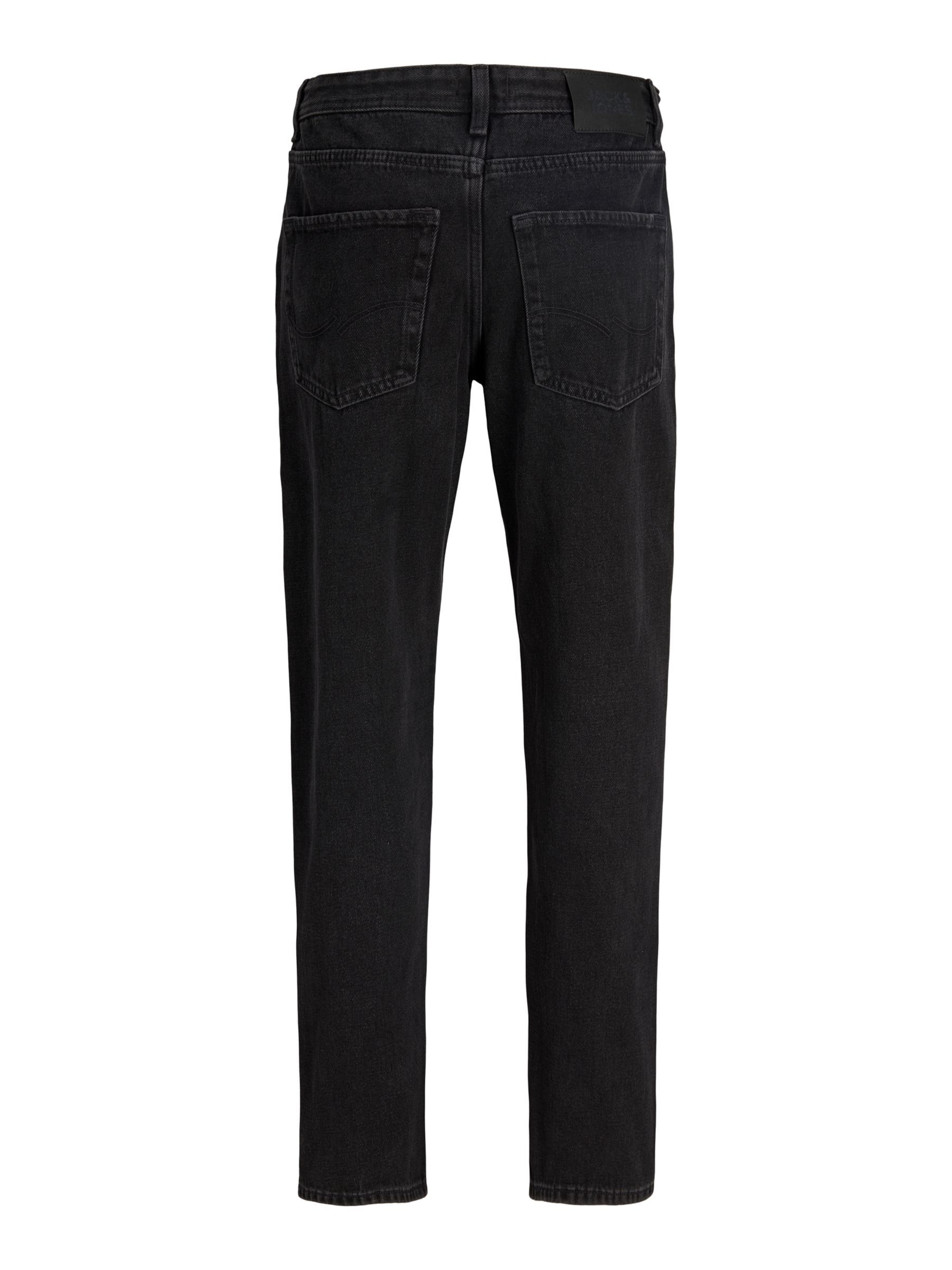 Jack & Jones Junior - regular Vaquero 'JJICHRIS ' en negro