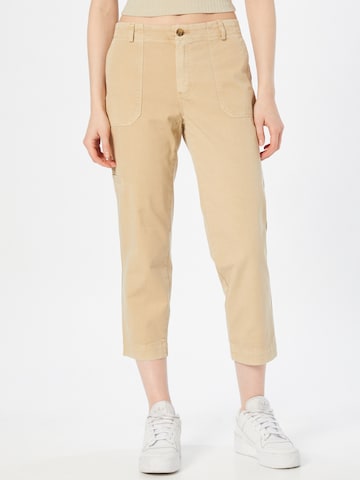 ESPRIT Regular Broek in Beige: voorkant