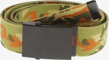 Urban Classics Belt & Suspenders in One size in Green: front