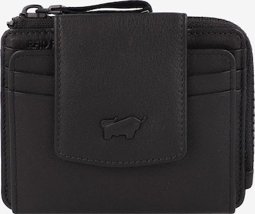 Braun Büffel Wallet 'Capri' in Black: front