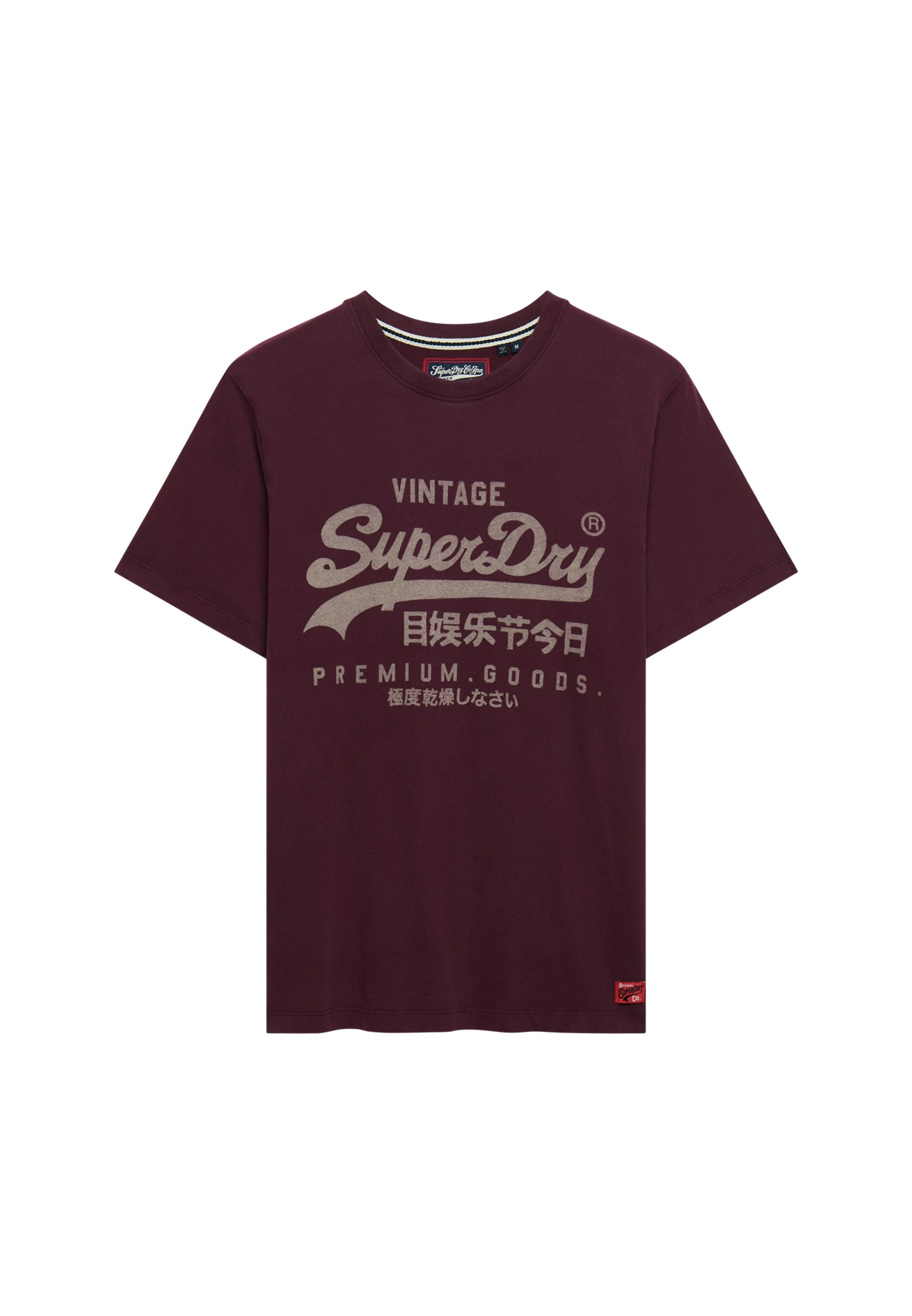 Superdry & Co - Camiseta 'CLASSIC' en rojo: frente