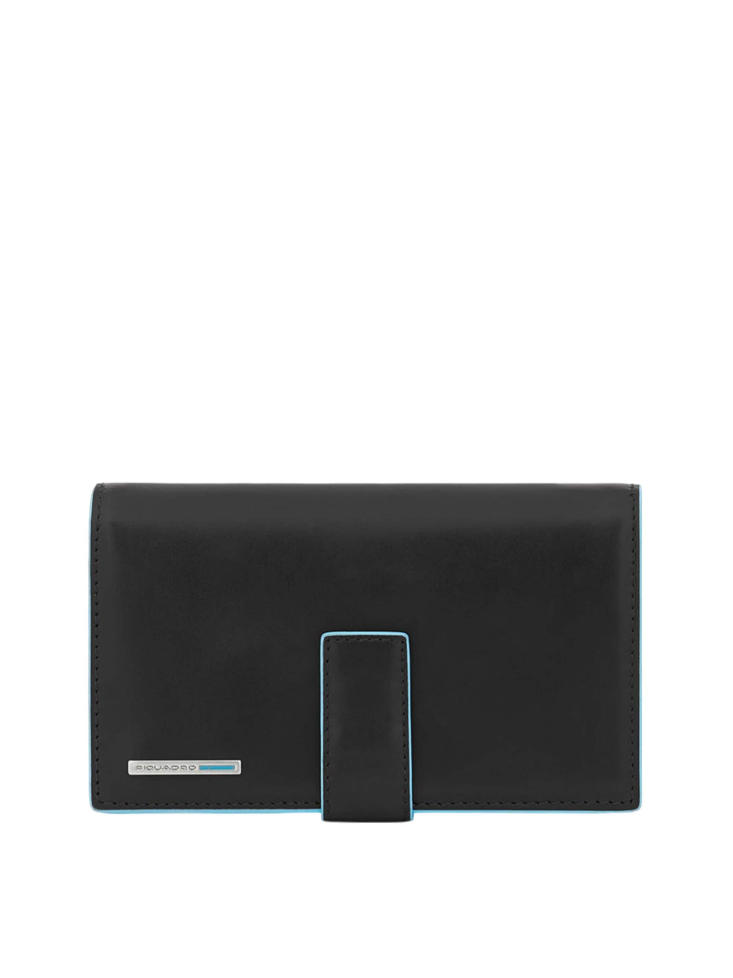 Piquadro Portemonnaie‌‌‌ in Schwarz: Vorderseite