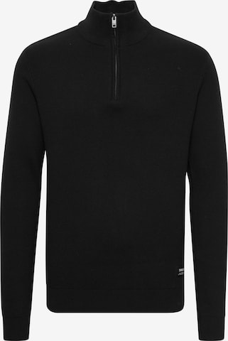 !Solid Pullover 'kaynel' in Schwarz: predná strana