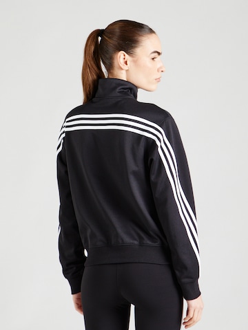 ADIDAS SPORTSWEARSportska sweater majica 'ICONIC 3S TT' - crna boja