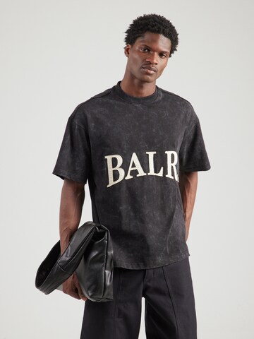 BALR. T-shirt i svart: framsida