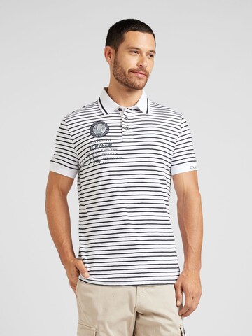 CAMP DAVID Shirt in Wit: voorkant