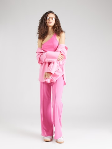 Smith&Soul Wide leg Broek in Roze