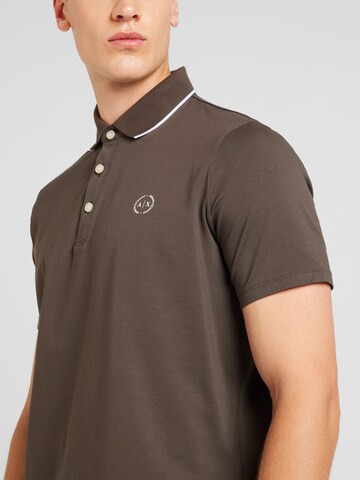 ARMANI EXCHANGE Μπλουζάκι σε καφέ