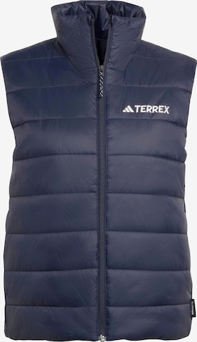 mėlyna ADIDAS TERREX Sportinė liemenė 'ESS': priekis