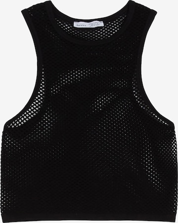 Bershka Top in Schwarz: predná strana