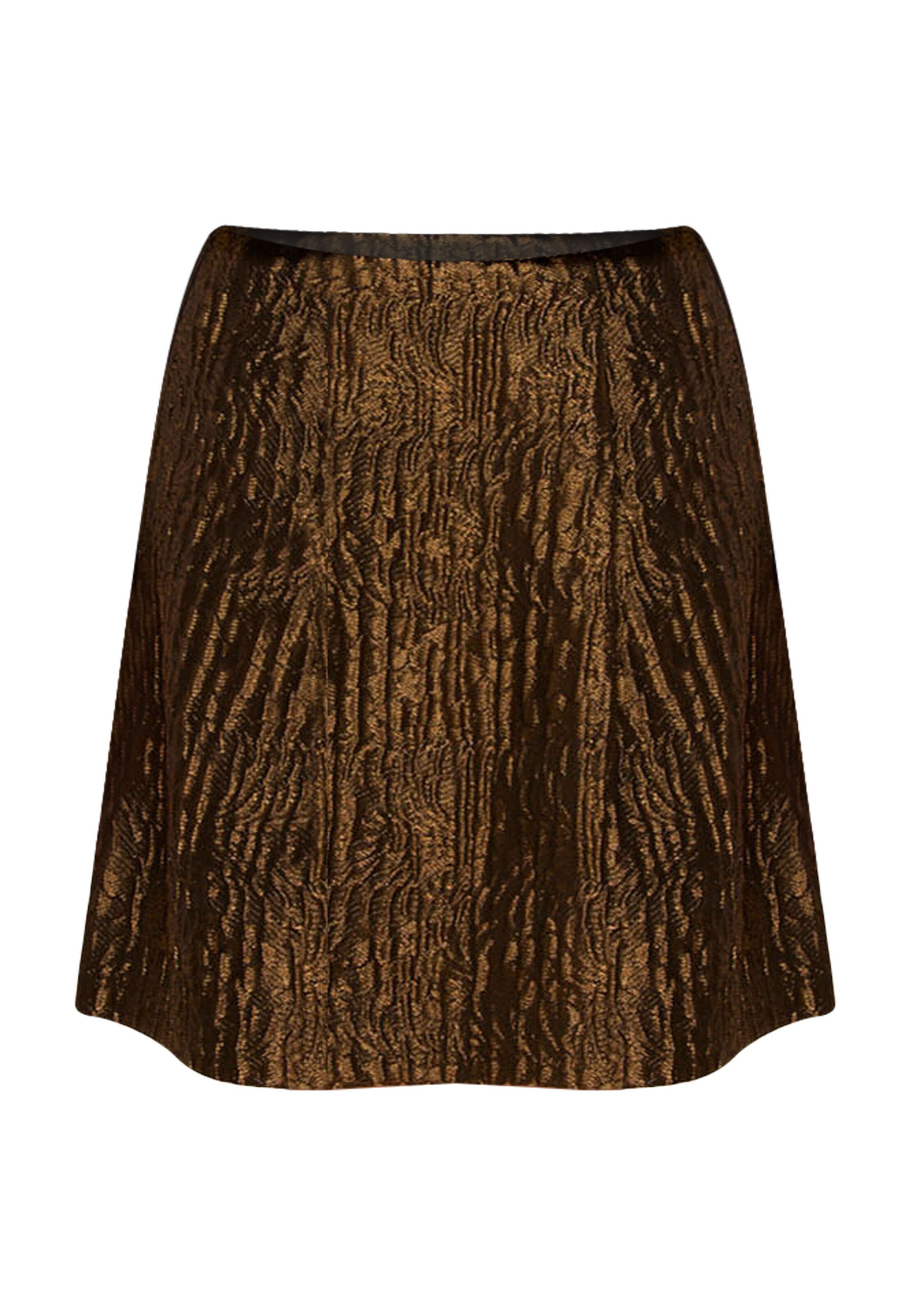 TOOche Skirt 'Golden Dreams' in Gold: front