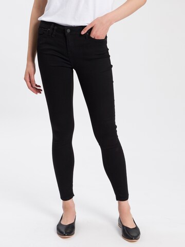 Cross Jeans Skinny Jeans 'Giselle' in Black: front