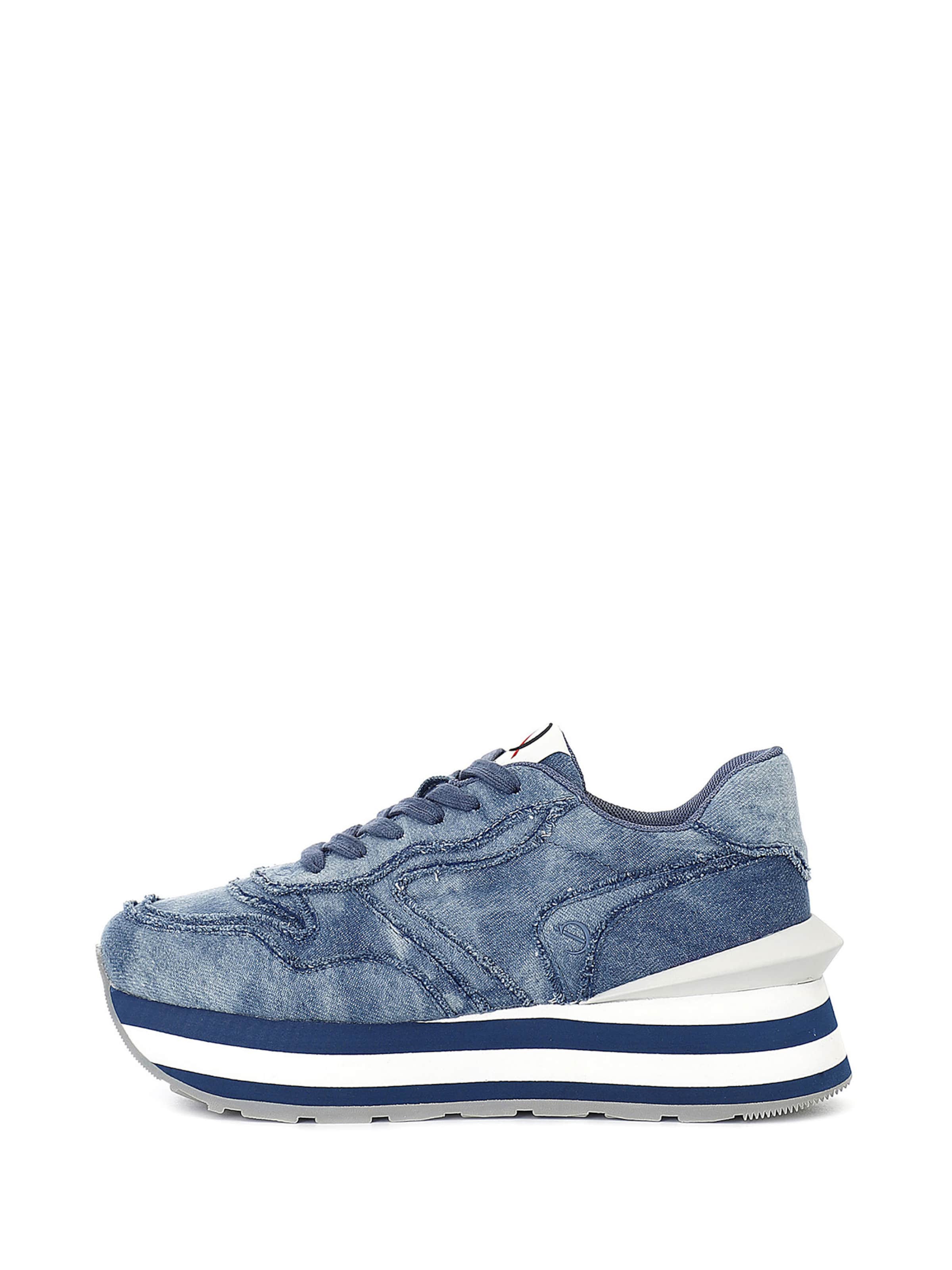 CAFè NOIR Sneakers laag in Blauw: voorkant