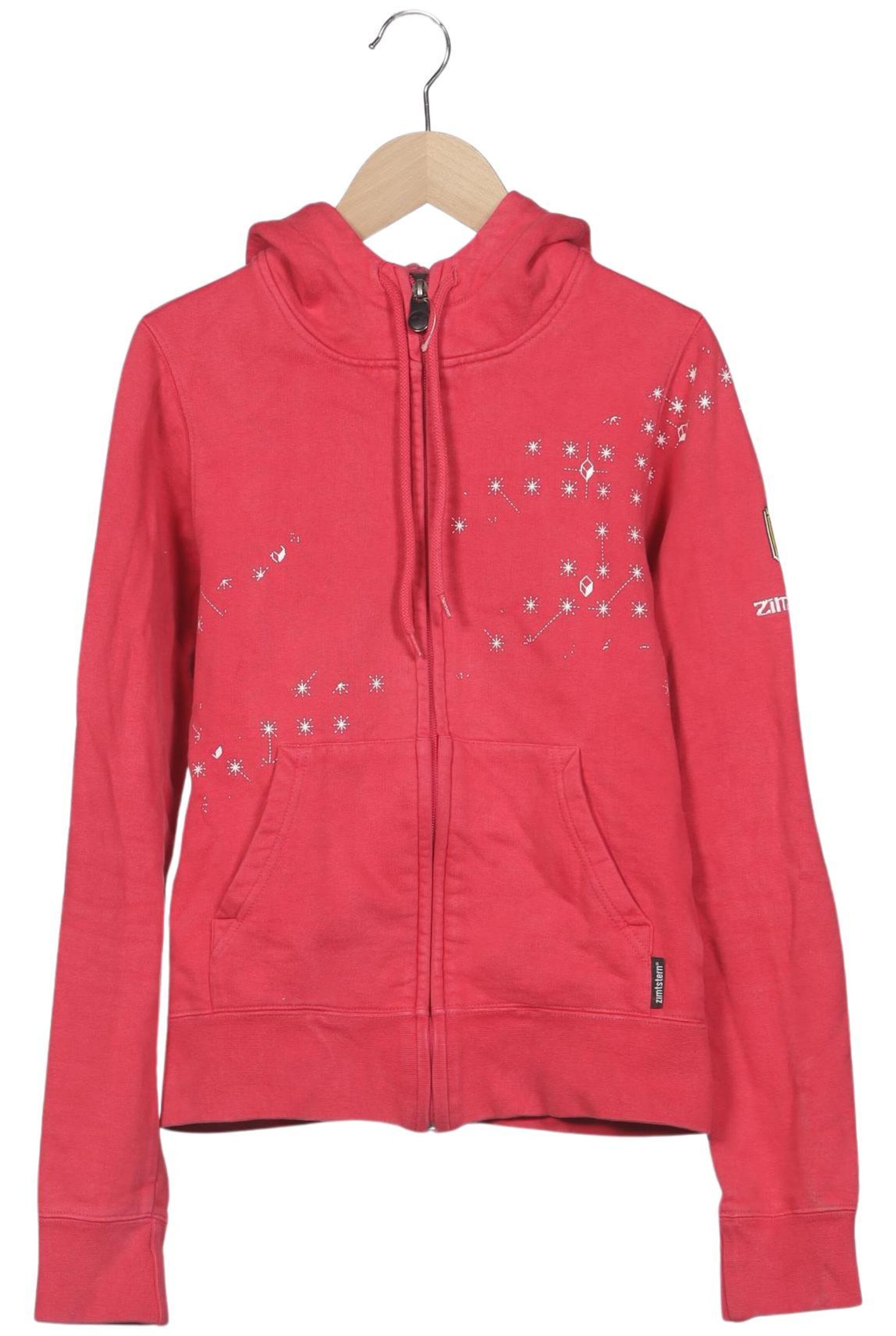Zimtstern Sweatshirt & Zip-Up Hoodie in S in Pink: front