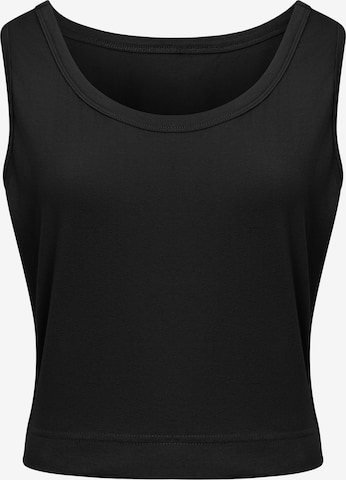 juoda Imily Bela Palaidinė be rankovių: priekis