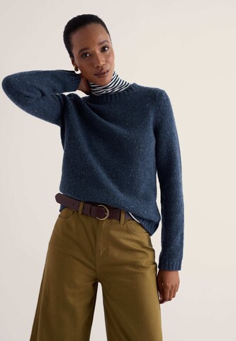 Pullover di Seasalt Cornwall in blu: frontale