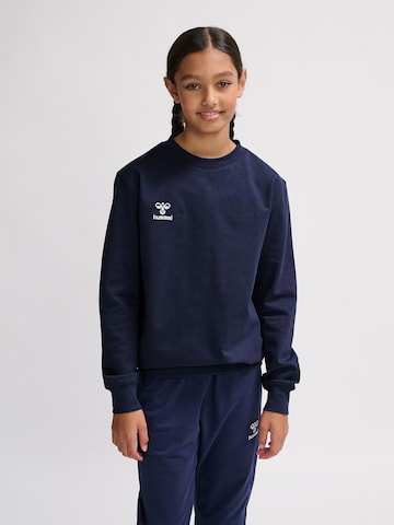 Hummel Athletic Sweatshirt 'GO 2.0' in Blue: front