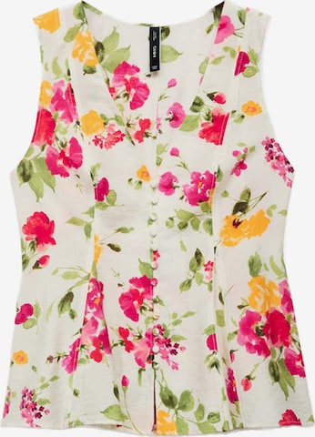 MANGO Pusero 'BOUQUET' värissä beige: etupuoli