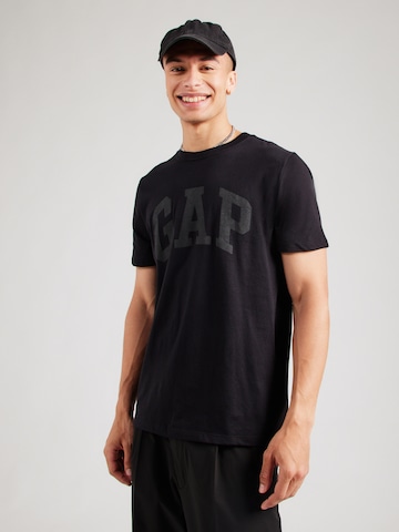 GAP Shirt 'EVERYDAY' in Black: front