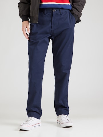 Ben Sherman Слим Брюки-чинос в Синий: спереди
