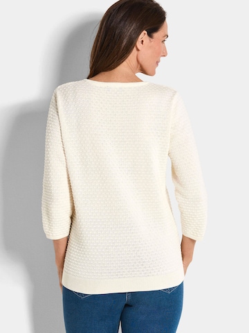 Pull-over Goldner en blanc
