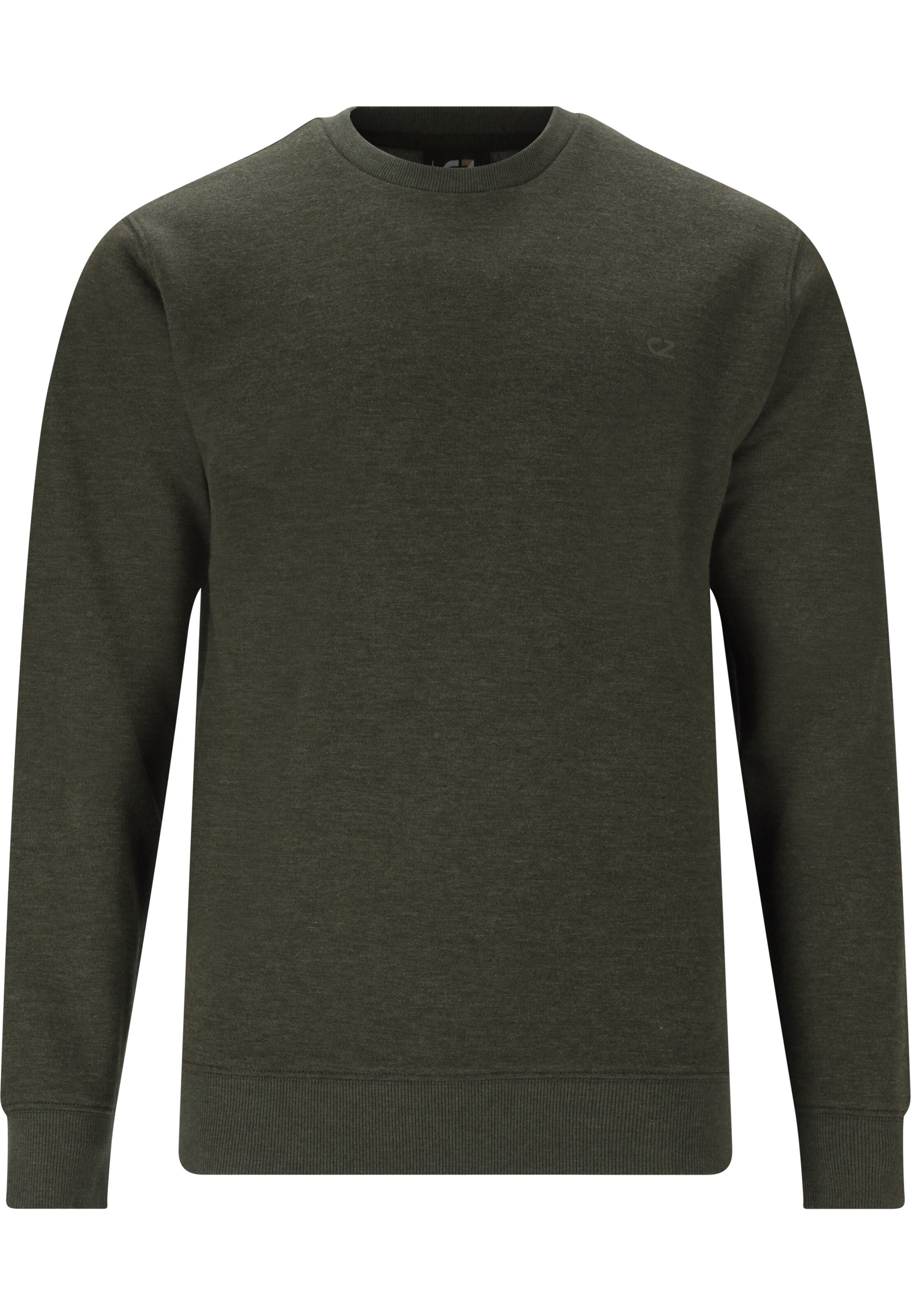 Cruz Sweatshirt 'Fultan' in Groen: voorkant