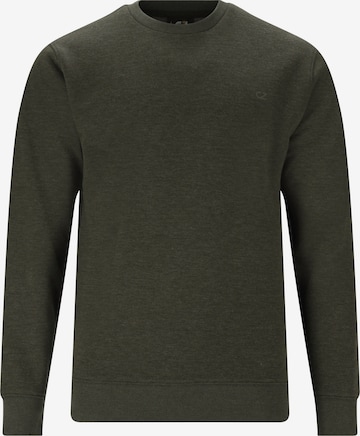 Cruz Sweatshirt 'Fultan' in Groen: voorkant