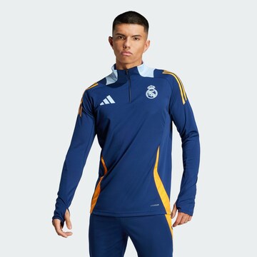 T-Shirt fonctionnel 'Real Madrid' ADIDAS PERFORMANCE en bleu : devant