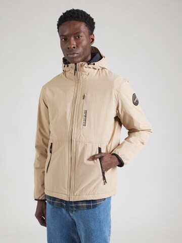 NAPAPIJRI Jacke 'A-TUNDRA' in Beige: Vorderseite