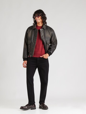 SCOTCH & SODA Svetr 'Seasonal Core' – červená