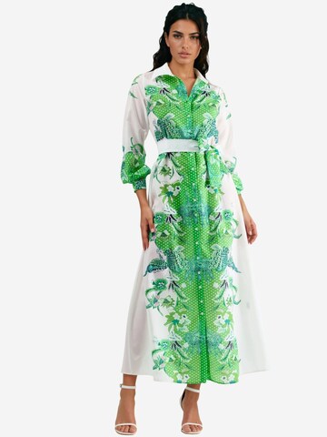 MSN Collection Obleka | mešane barve barva