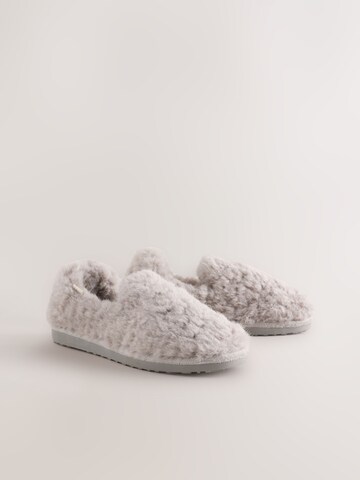 Pantoufle Next en gris