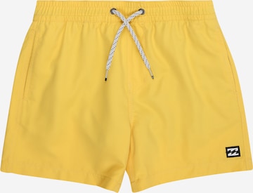 BILLABONG Sports swimwear 'ALL DAY' in Yellow: front