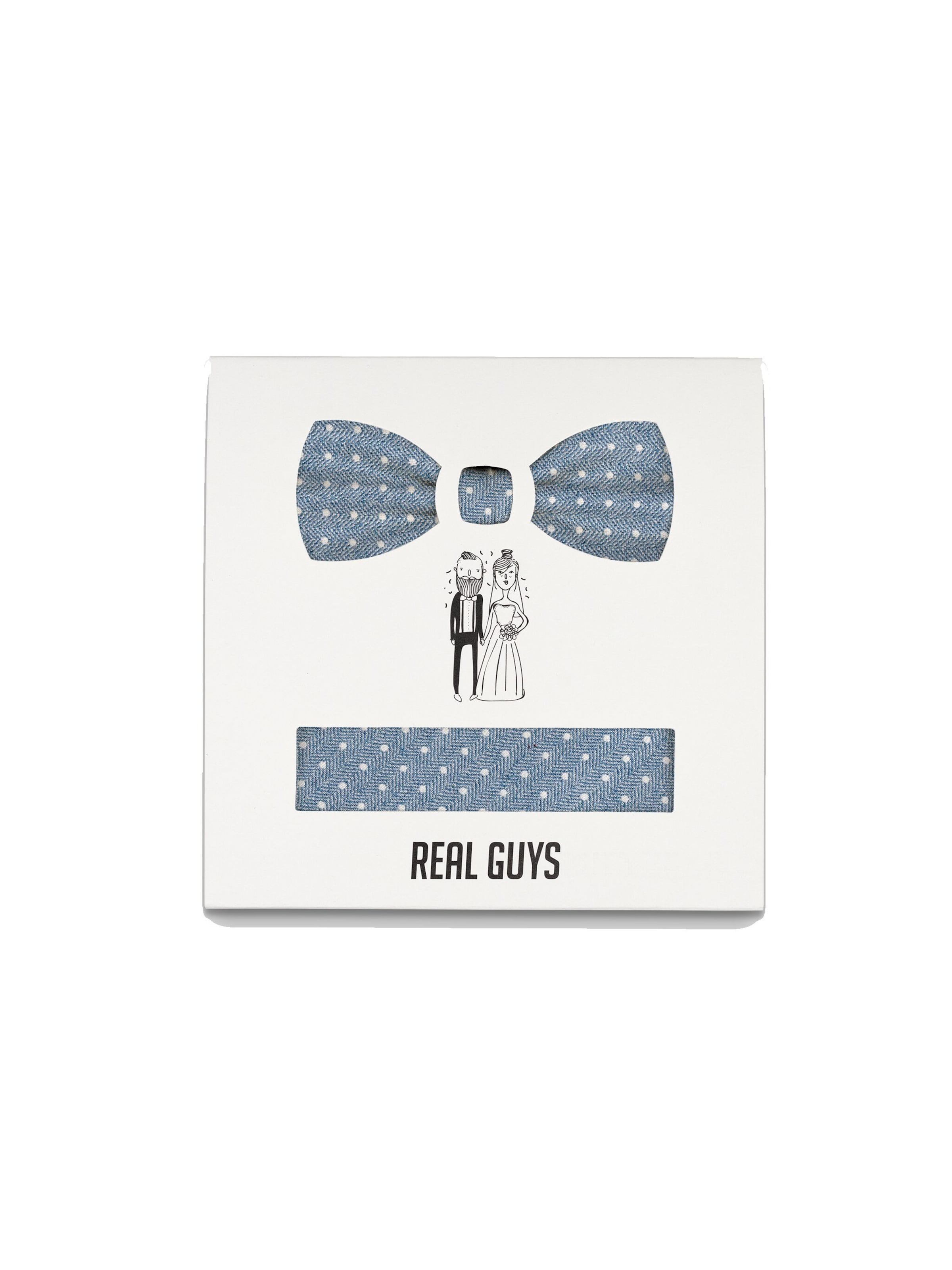 Real Guys Bow Tie in Blue