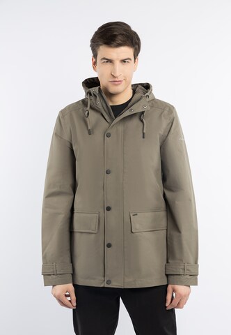 DreiMaster Klassik Between-Season Jacket in Green: front