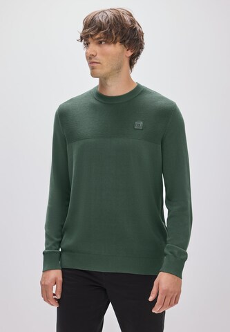 Street One MEN Sweater in Green: front