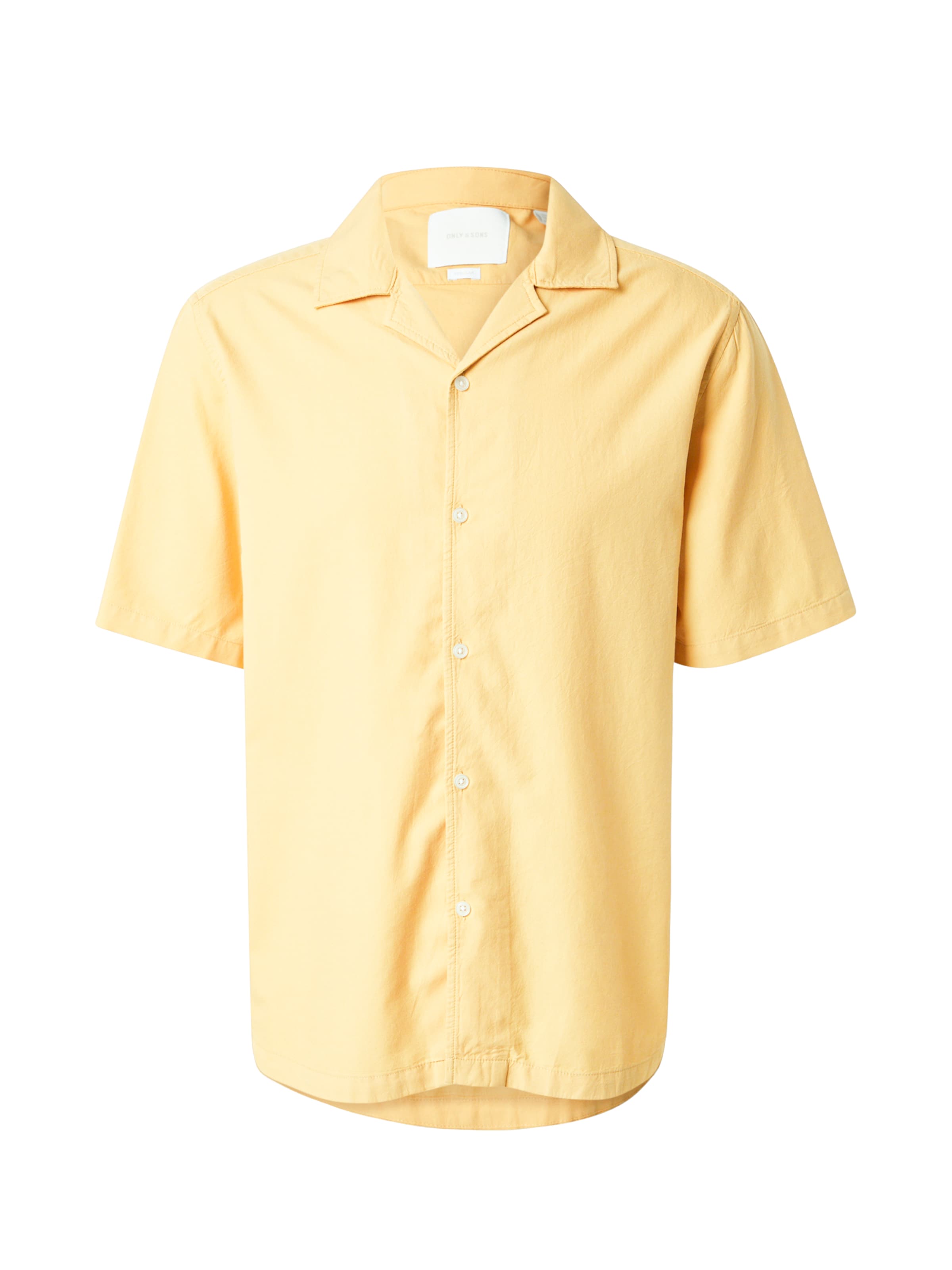 Chemise 'ONSDILEM' Only & Sons en jaune : devant