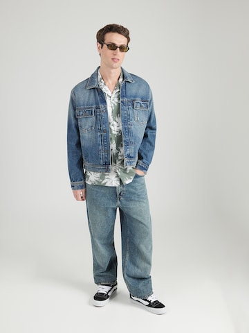 ANTONY MORATO Rovný strih Košeľa 'HONOLULU' - Zelená